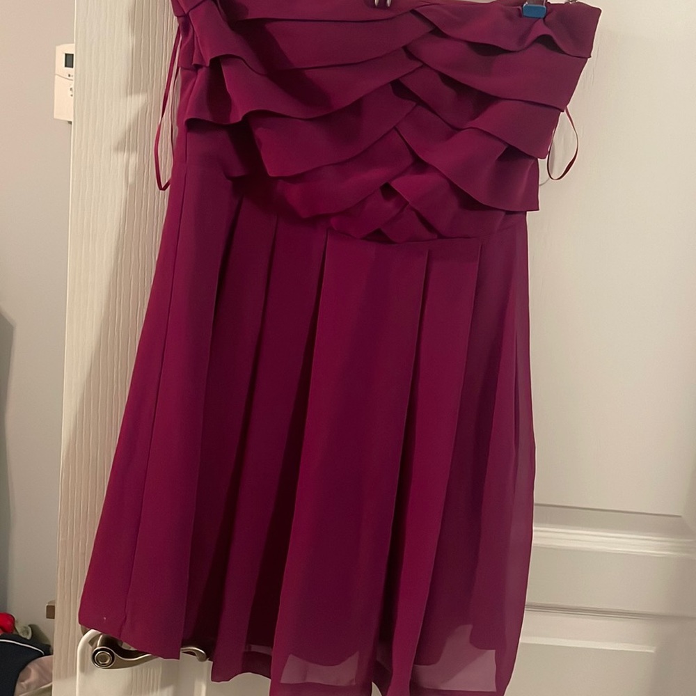 Express strapless dress